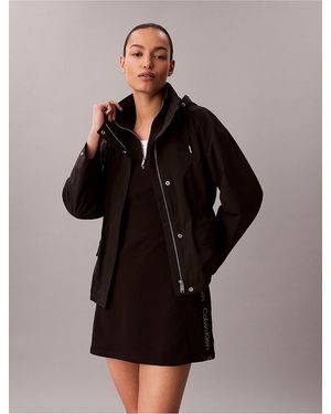 Calvin Klein Calvin Klein Lightweight Tech Jacket - Black