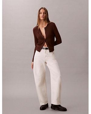 Calvin Klein High Rise Barrel Jeans - Meerkleurig