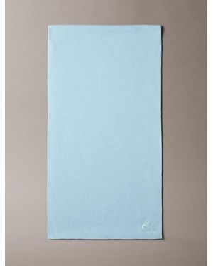 Calvin Klein Sciarpa Con Signature Logo - Blu