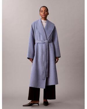 Calvin Klein Ultra Lightweight Down Puffer Jacket - Purple