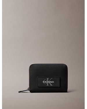 Calvin Klein Utility Portemonnee Met Rits - Zwart