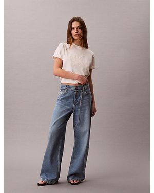 Calvin Klein Jeans Low Rise Baggy Jeans - Blue