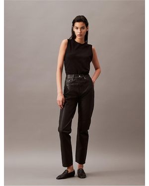 Calvin Klein Calvin Klein Authentic Slim Straight Fit Jeans - Brown