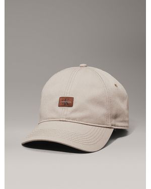 Calvin Klein Casquette En Sergé - Neutre