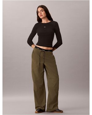 Calvin Klein Calvin Klein Tech Crinkle Twill Pants - Multicolor
