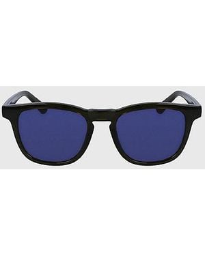 Calvin Klein Rectangle Sunglasses - Blue