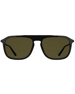Calvin Klein Modified Rectangle Sunglasses - Green