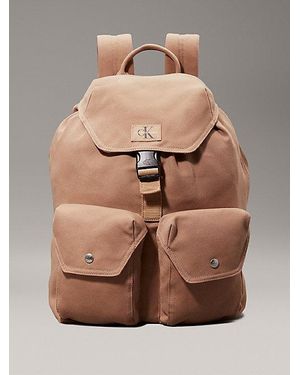 Calvin Klein Mochila con solapa - Neutro