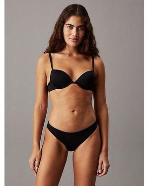 Calvin Klein Partes de abajo del bikini - CK Essentials - Marrón