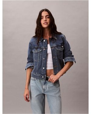 Calvin Klein Calvin Klein Classic Trucker Jacket - Blue