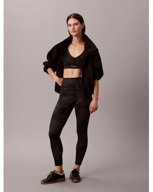 Calvin Klein Quick-Dry Medium-Impact Sports Bra - Multicolour