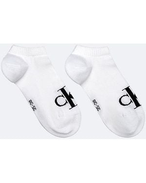Calvin Klein Jeans 2 Pack Ankle Socks - White