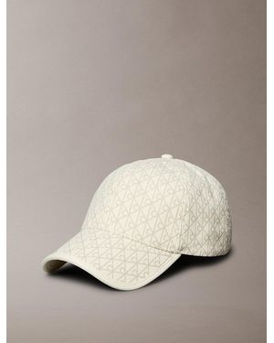 Calvin Klein Casquette Réglable En Sergé De Coton Avec Logo Emblématique - Neutre