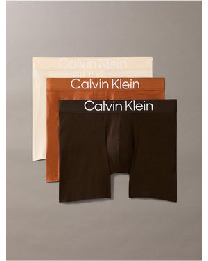 Calvin Klein Ultra Soft Lyocell 3-Pack Boxer Brief - Multicolor