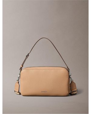Calvin Klein Logo Strap Camera Bag - Gray