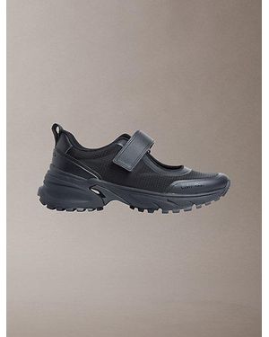 Calvin Klein Trailblazer — Velcro Runner Trainers - Grey