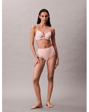Calvin Klein Full Coverage Bra - Pink