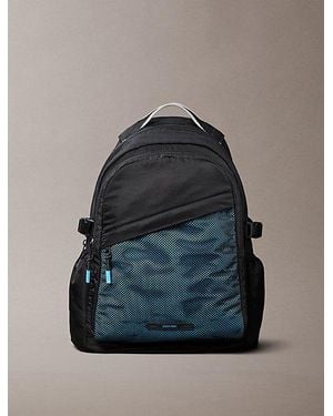 Calvin Klein Mesh Front Round Backpack - Blue