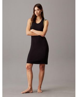 Calvin Klein Beach Tank Dress - Black