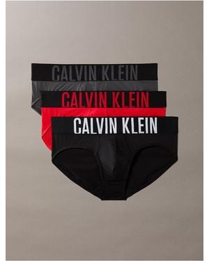 Calvin Klein Intense Power Air 3-Pack Hip Brief - Multicolor