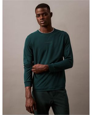 Long sleeve shirt calvin klein discount
