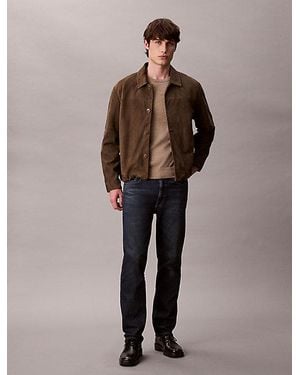 Calvin Klein Jeans Standard Straight Fit Jeans - Brown