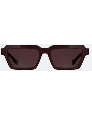 Calvin Klein Jeans Modified Rectangle Sunglasses Ckj25622S - Red