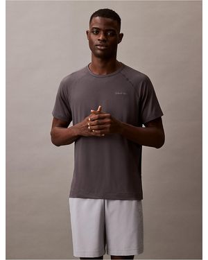 Calvin Klein Calvin Klein Soft Stretch Sport Crewneck Tee - Brown