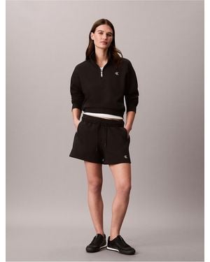 Calvin Klein Calvin Klein Monogram Logo Shorts - Black