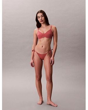 Calvin Klein Bralette Bikinitop - Roze