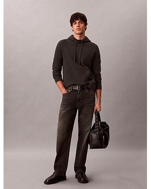 Calvin Klein Jeans Cotton Terry Badge Hoodie - Multicolour