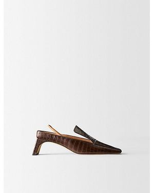 Calvin Klein Tilda Loafers Mit Pfennigabsatz - Weiß