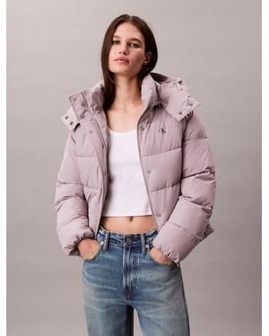 Calvin Klein Monogram Puffer Jacket - Multicolour