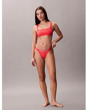 Calvin Klein Brazilian Bikinibroekje - Rood