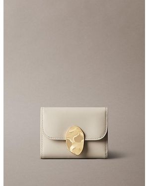 Calvin Klein Leren - Naturel