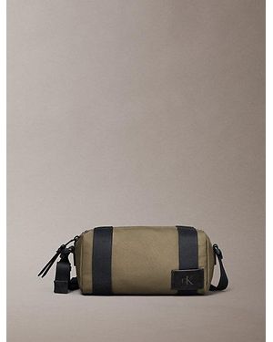Calvin Klein Canvas Camera Bag - Green