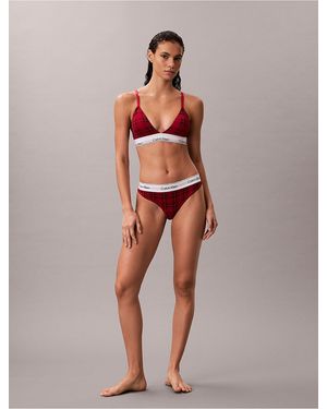 Calvin Klein Icon Cotton Modal Thong - Multicolor