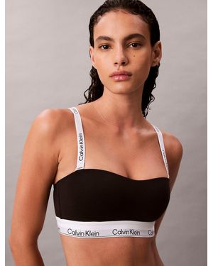Calvin Klein Brassière A Fascia - Nero