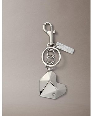 Calvin Klein Metal Ck Heart Bag Charm - Multicolour