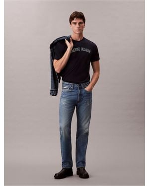 Calvin Klein Calvin Klein Arch Logo Graphic Classic T-Shirt - Blue