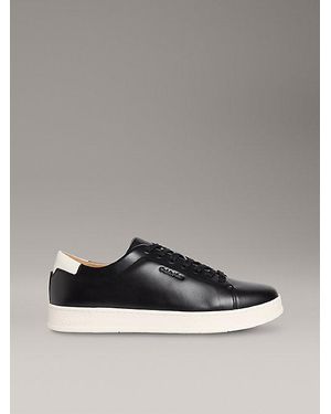 Calvin Klein Sneakers Aus Leder - Grau