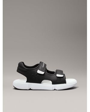 Calvin Klein Kids Velcro Sandals - Metallic