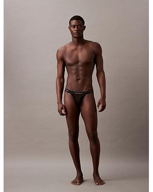 Calvin Klein Suspensorio - Micro Stretch Pride - Marrón