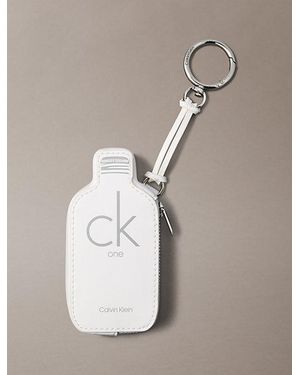 Calvin Klein Mini Ck One Zip Pouch Bag Charm - Multicolour