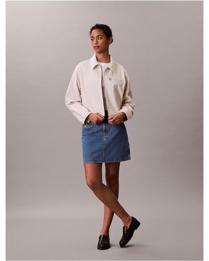 Calvin Klein Calvin Klein 90S Mini Skirt - Blue