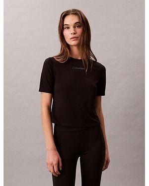 Calvin Klein Breathable Performance Gym T-Shirt - Black