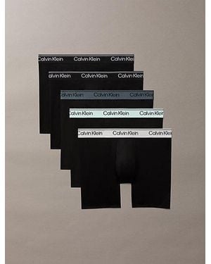 Calvin Klein 5 Pack Boxer Briefs - Black