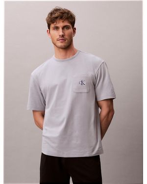 Calvin Klein Pyjama Top - Purple