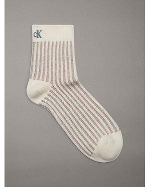 Calvin Klein Calcetines de deporte de rayas - Gris