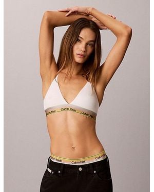 Calvin Klein Licht Gevoerde Triangel Bh - Zwart